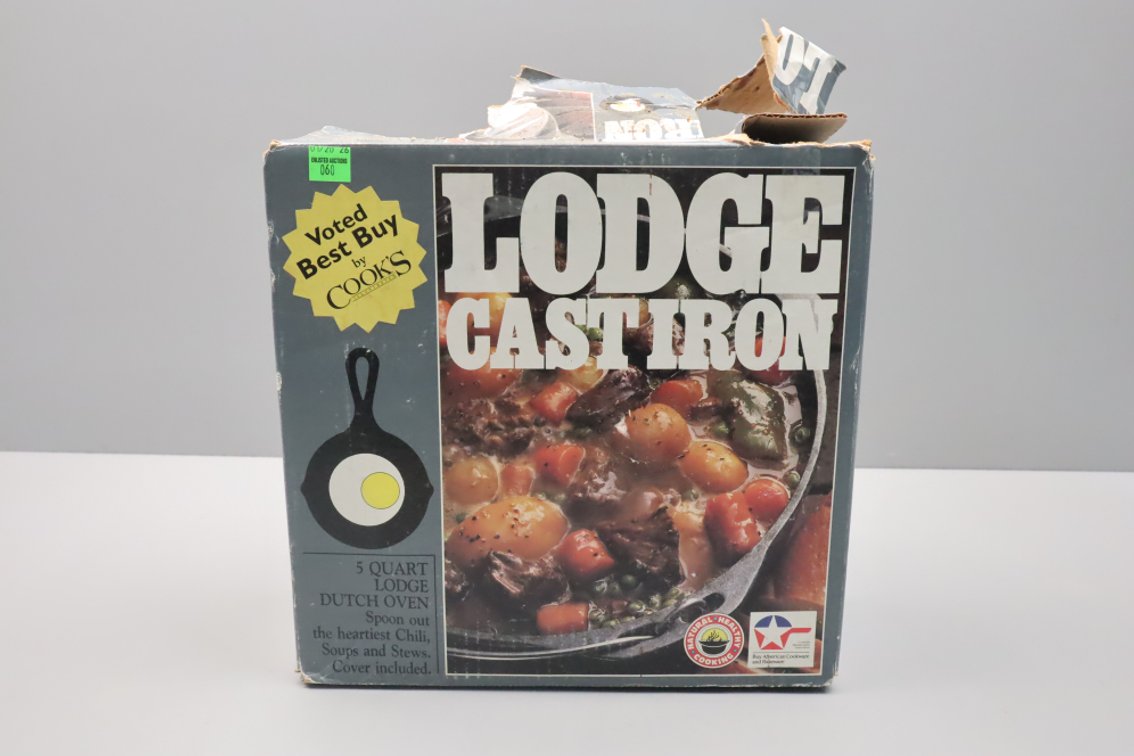 Large Cast Iron Dutch Oven
