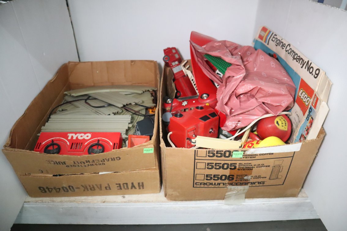 Vintage Fire Truck Toys