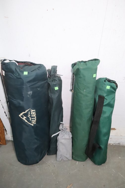 Folding Chairs and Tent