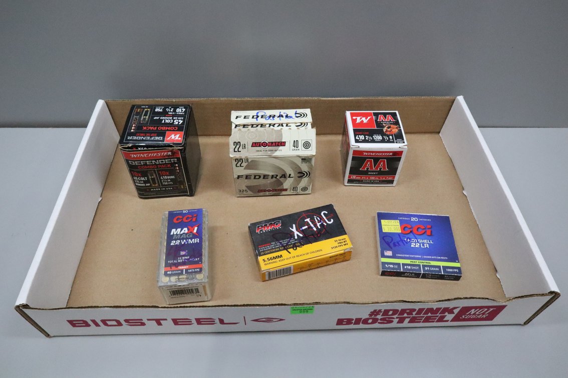 Partial Boxes Of Ammo