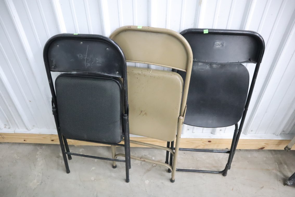 Folding Metal Chairs