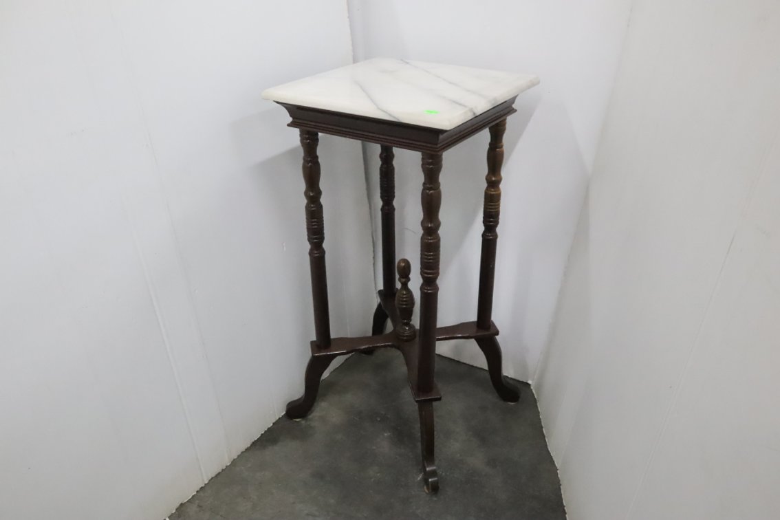 Marble Top Side Table