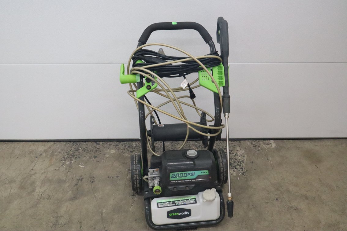 Green Works Electric Pressure Washer
