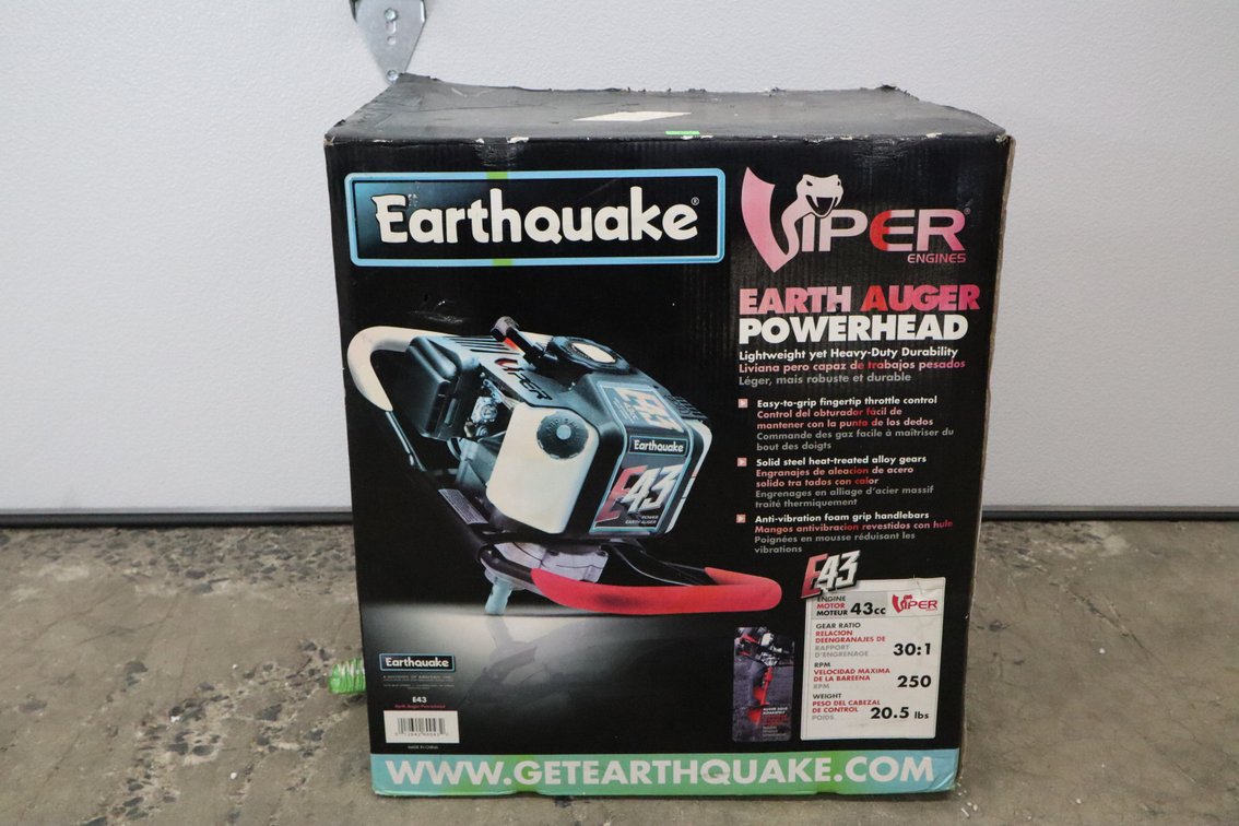Earthquake Auger