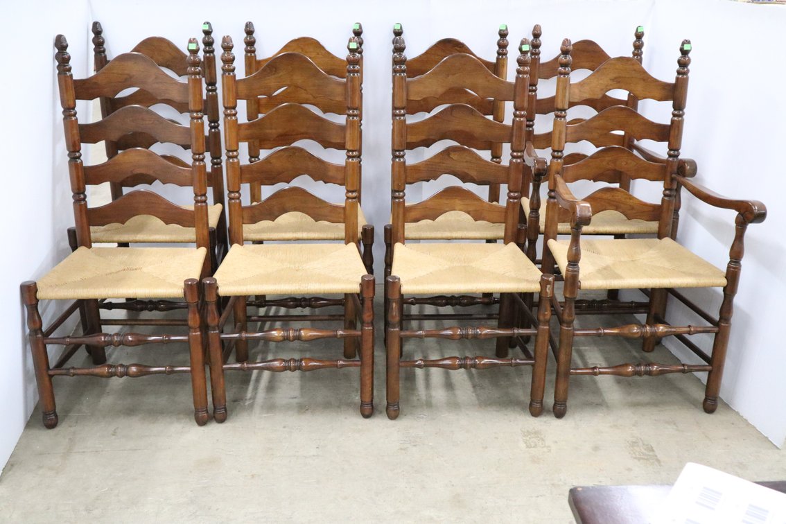 Eight Dining Chairs