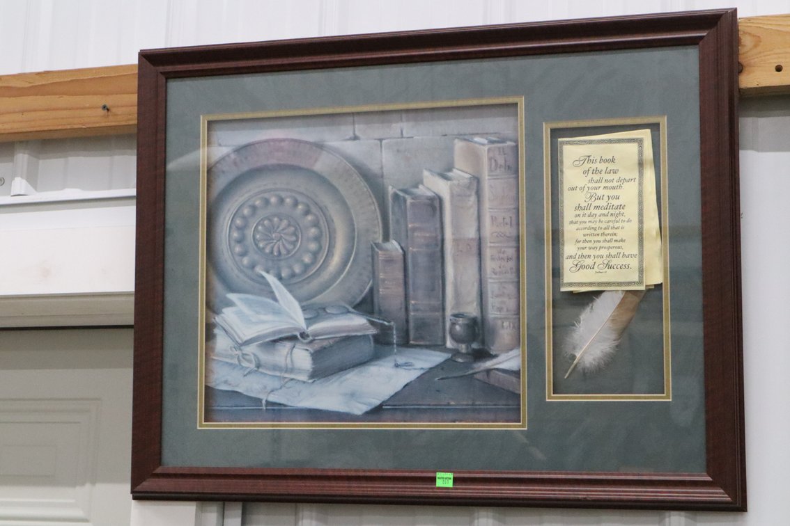 Framed Christian Print