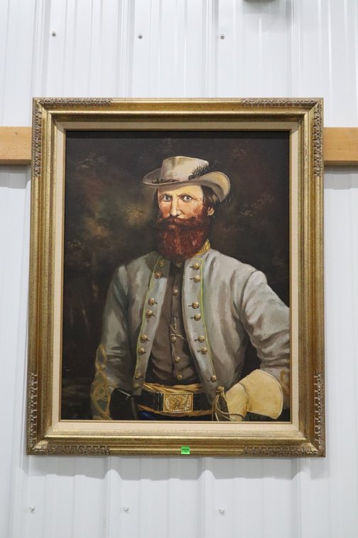 Jeb Stuart Oil on Canvas