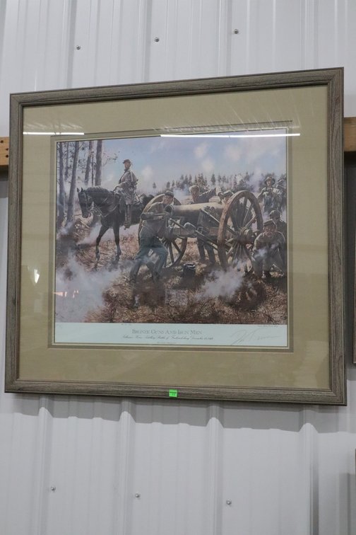 Bronze Guns and Iron Men Artist Proof