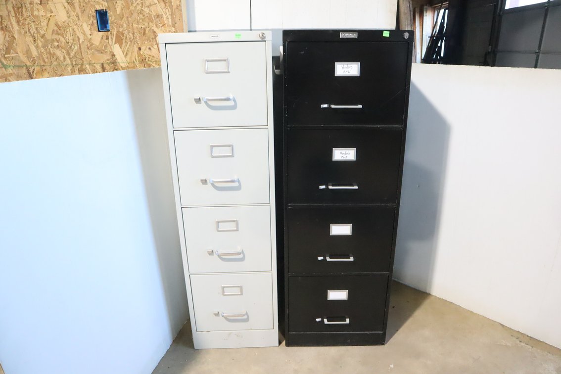 (2) File Cabinets
