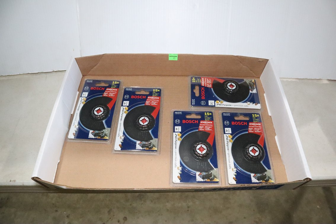 (5) Bosch Multi Tool Blades