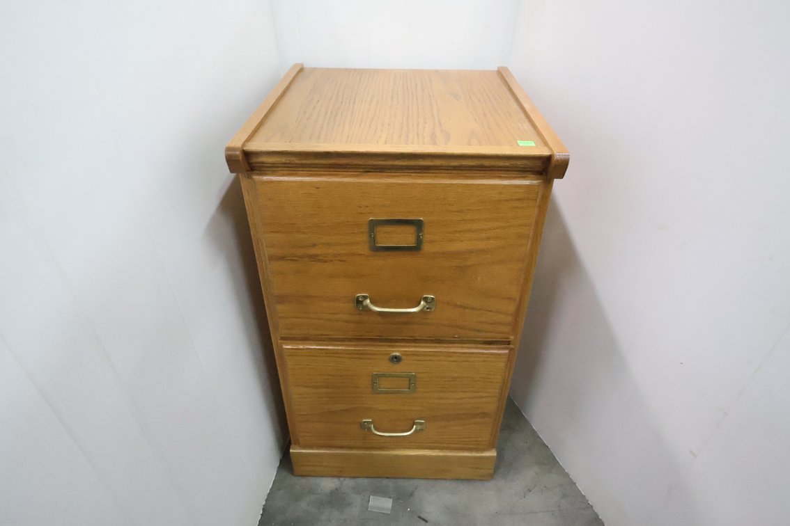 Wooden Filing Cabinet