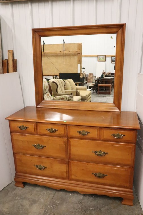 Dresser And Mirror