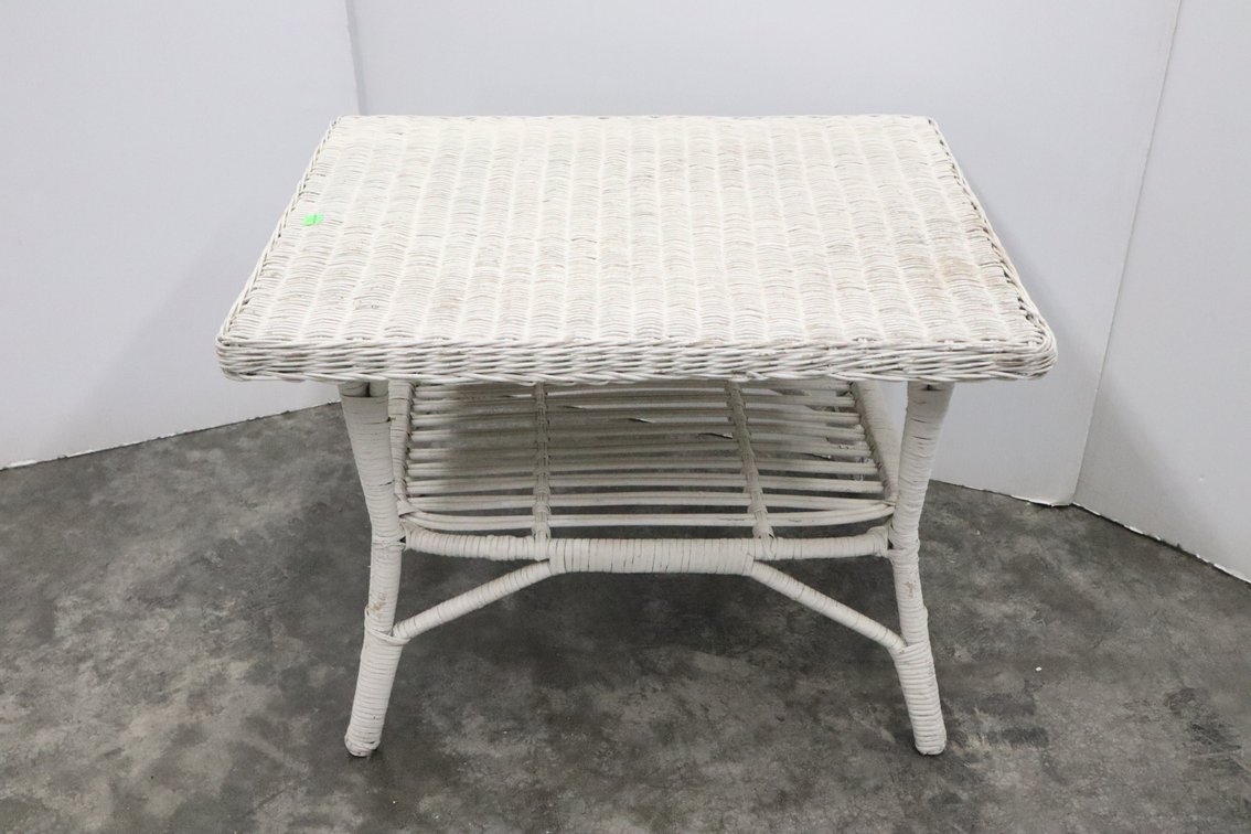 Wicker Side Table