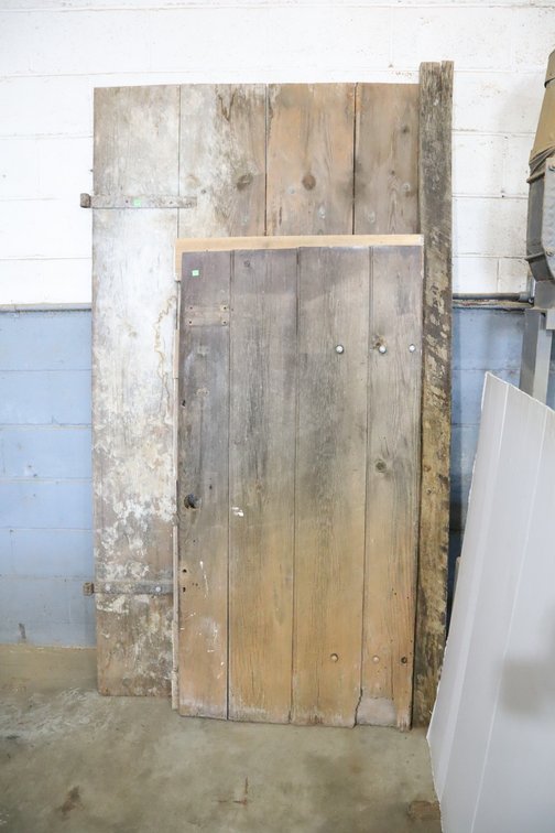 (2) Vintage Barn Doors