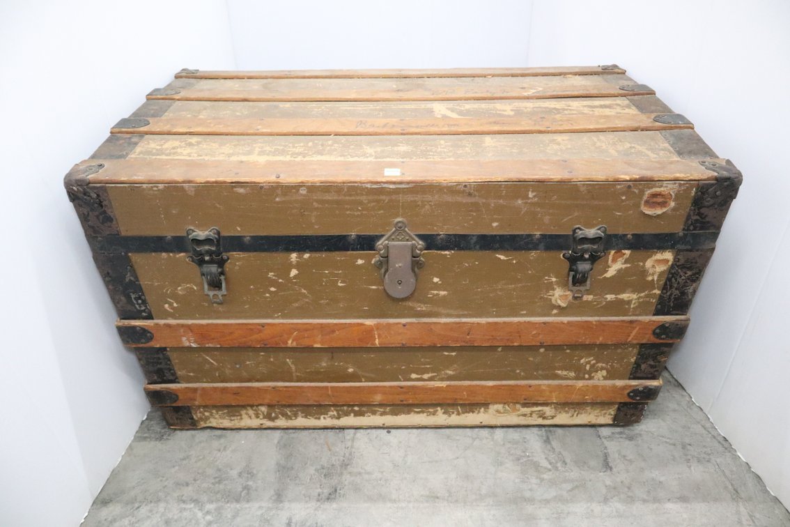 Antique Shipping Trunk