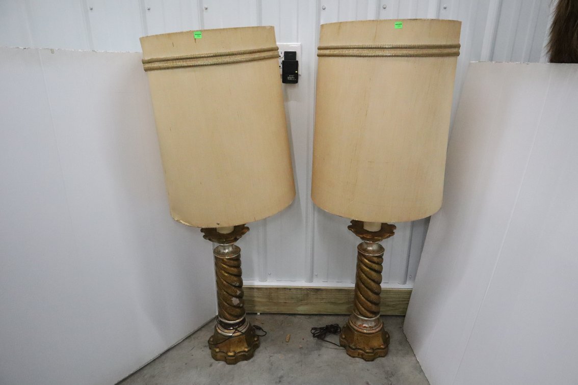 Two Large Lamps