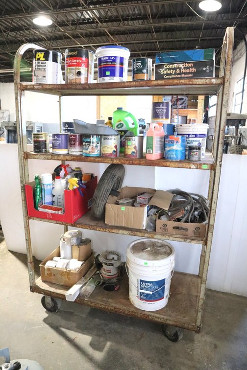 Four Shelf Steel Cart