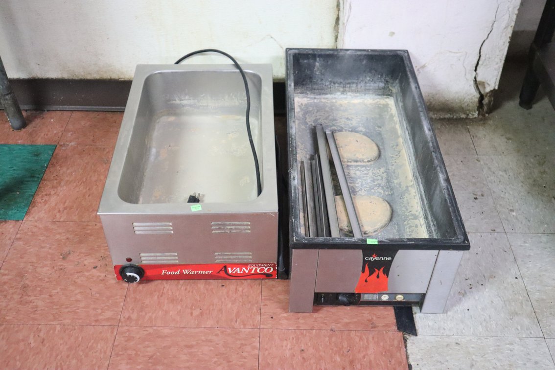 (2) Food Warmers.