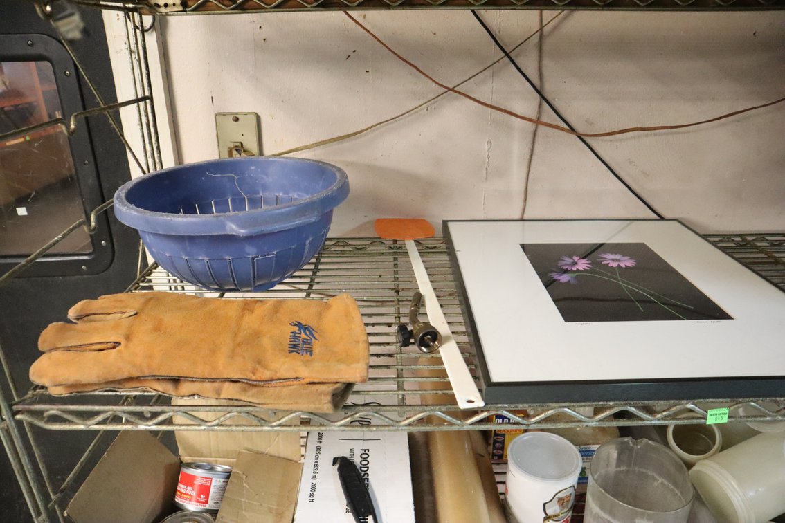 Shelf With Contents
