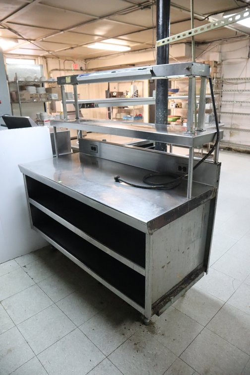 Merco Stainless Food Prep Counter & Warmer