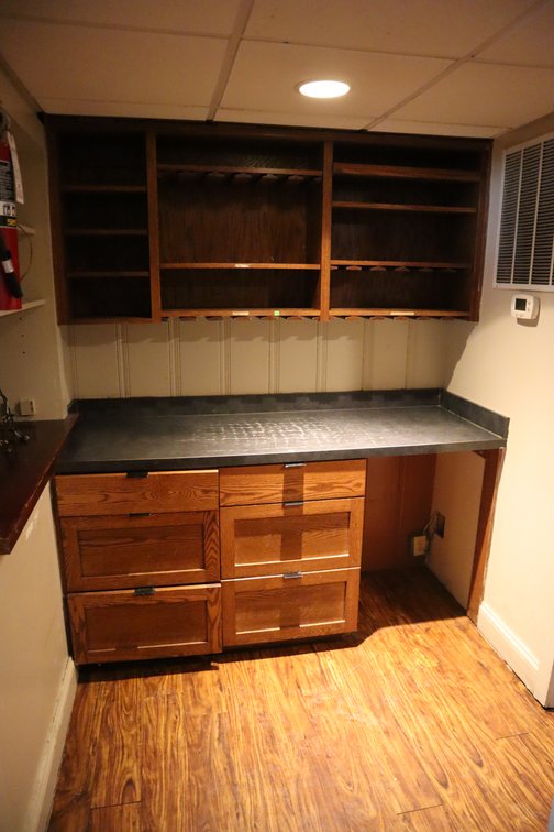 (2) Wine/Bottle Storage Cabinets