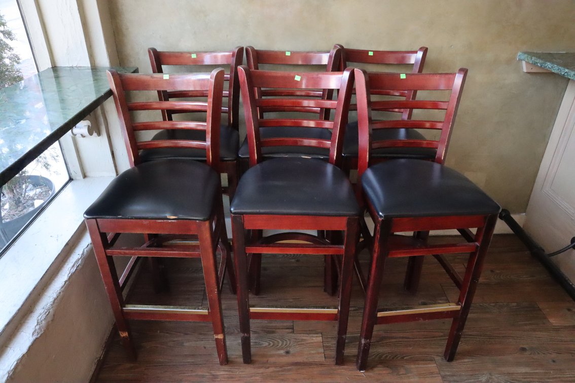 (6) Bar Chairs