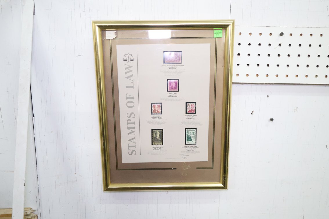 Stamps Of Law Frame