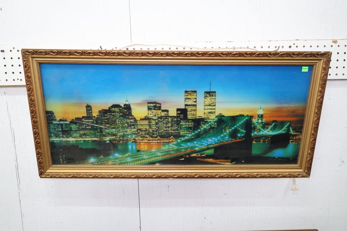 New York City Light Up Art