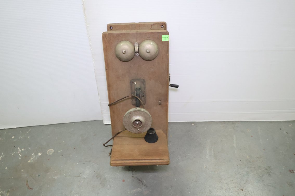 Antique Crank Wall Phone