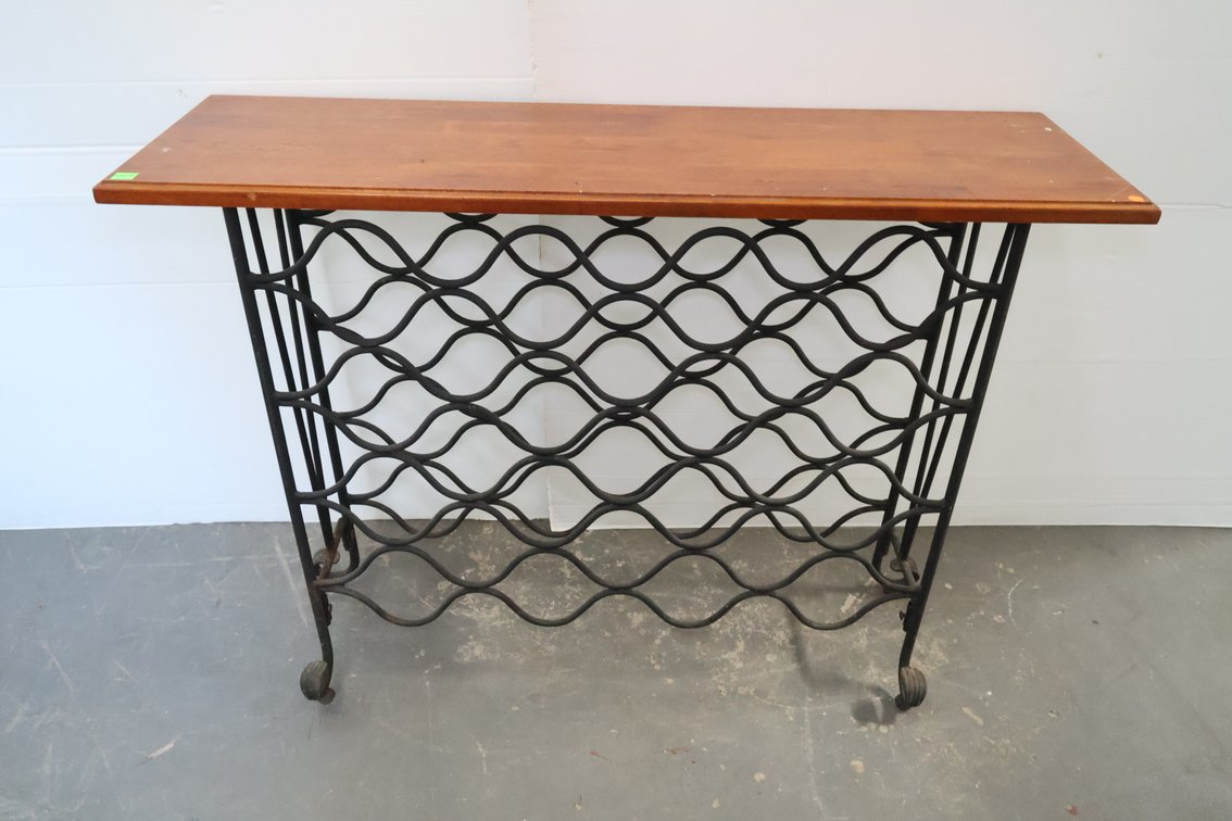 Wine Rack Table