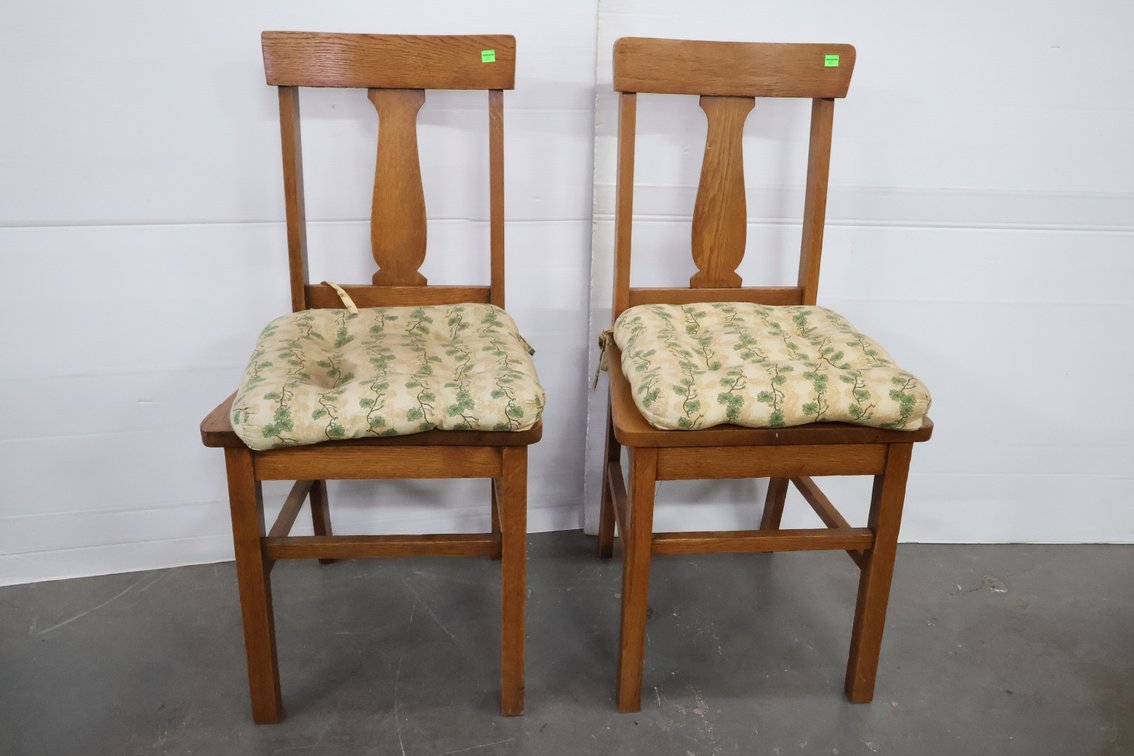 Oak Side Chairs