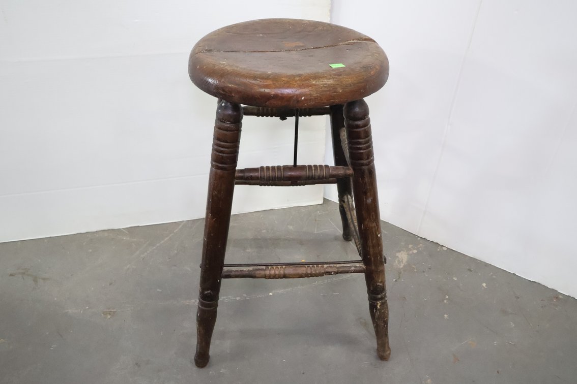 Vintage Wooden Stool