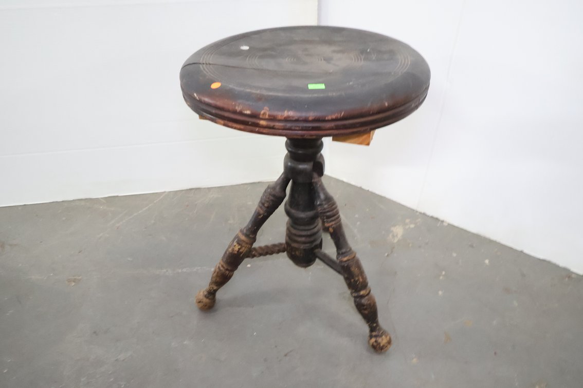 Vintage Piano Stool