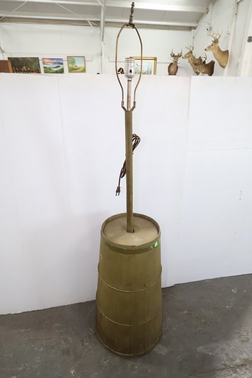 Butter Churn Floor Lamp