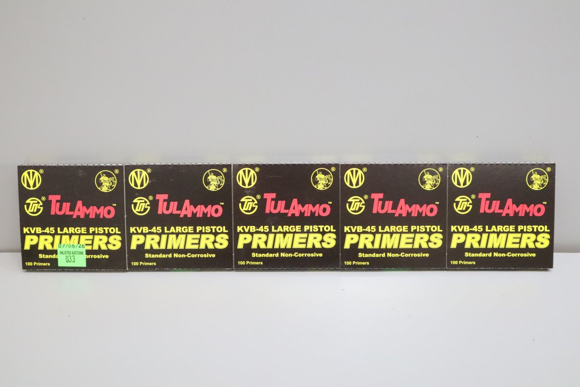 Tulammo Large Pistol Primers