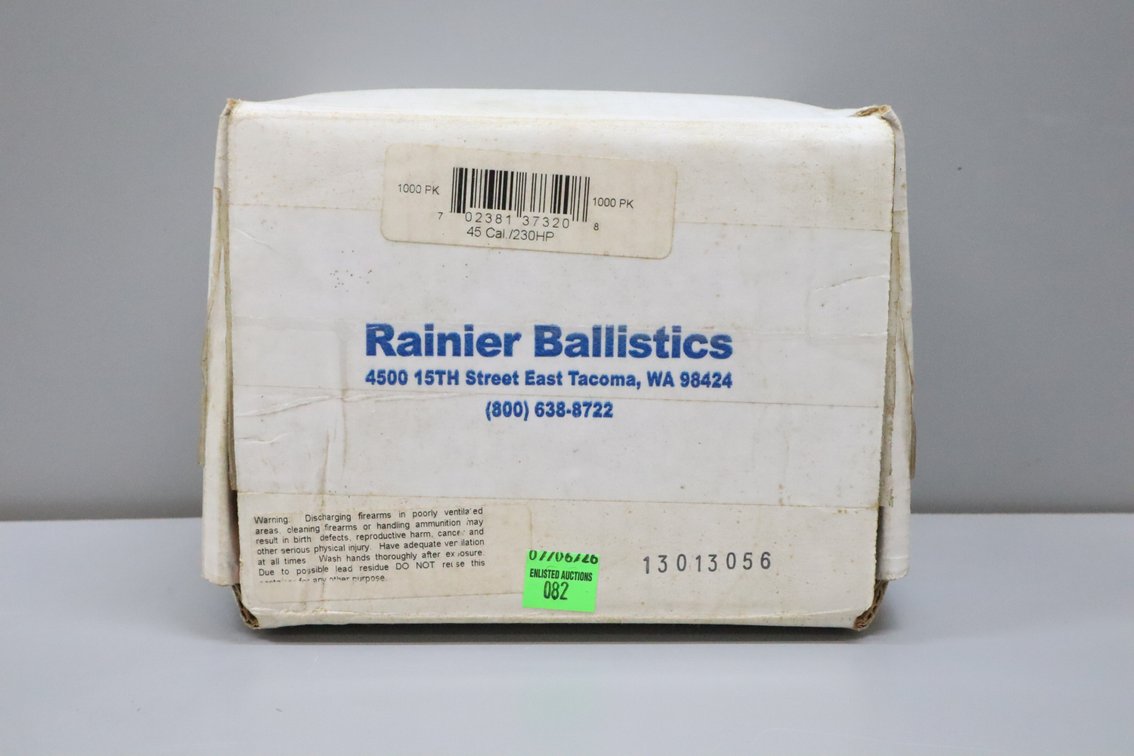 45 Caliber Bullets