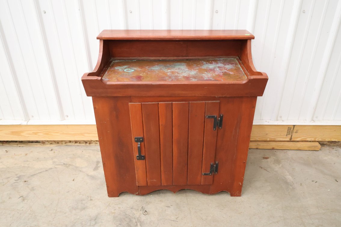 Vintage Dry Sink Cabinet