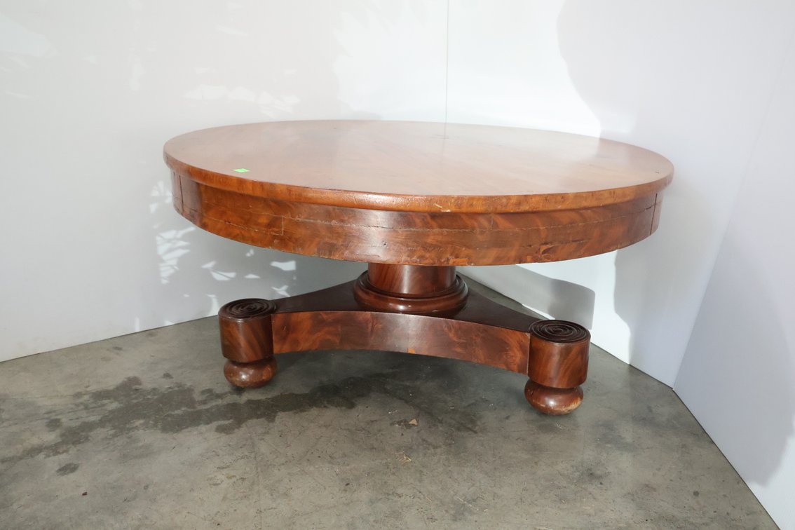Burl Wood Coffee Table