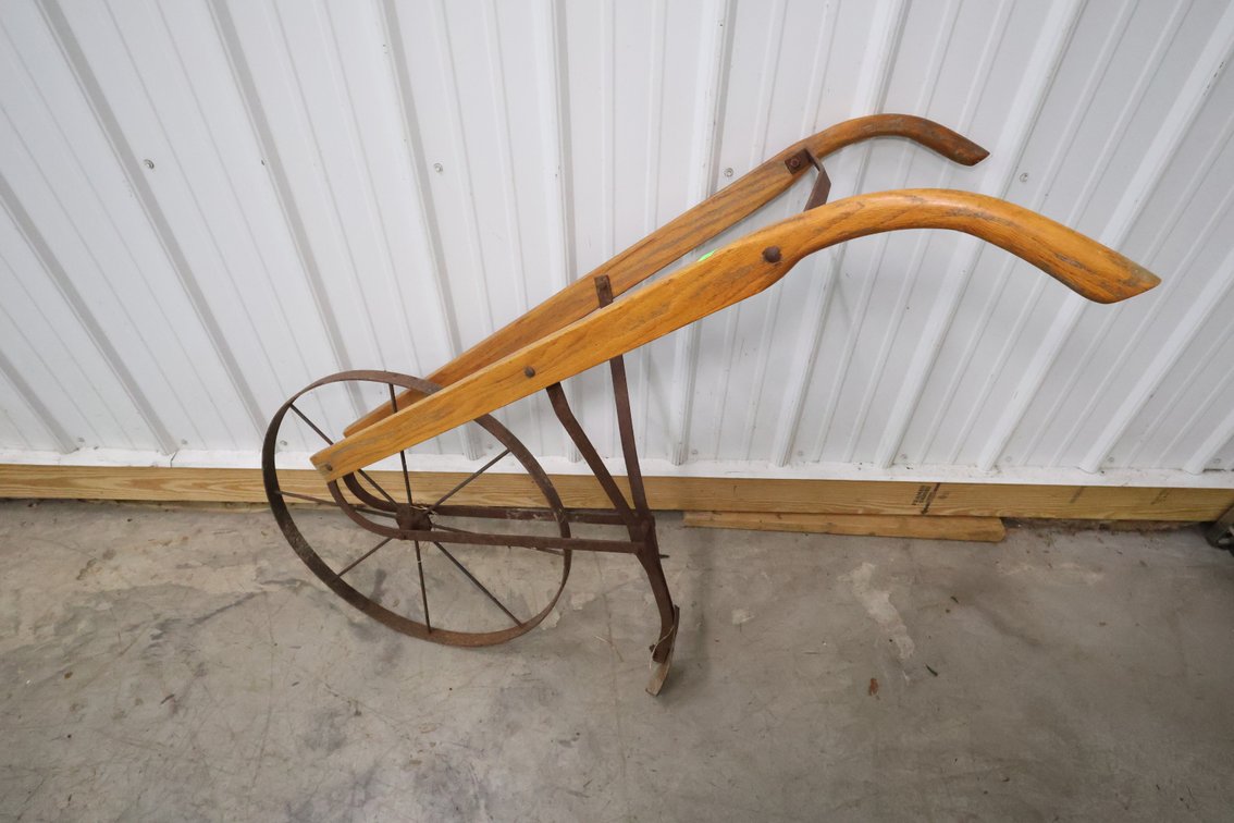 Vintage Push Plow