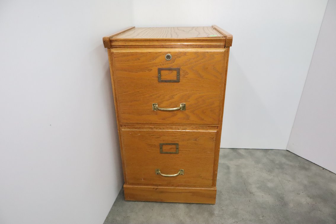 Wooden Filing Cabinet