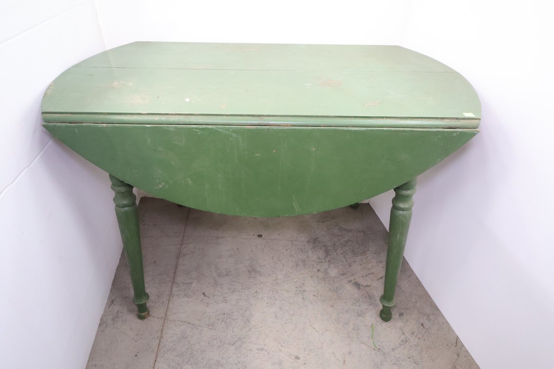 Painted Drop Leaf Table