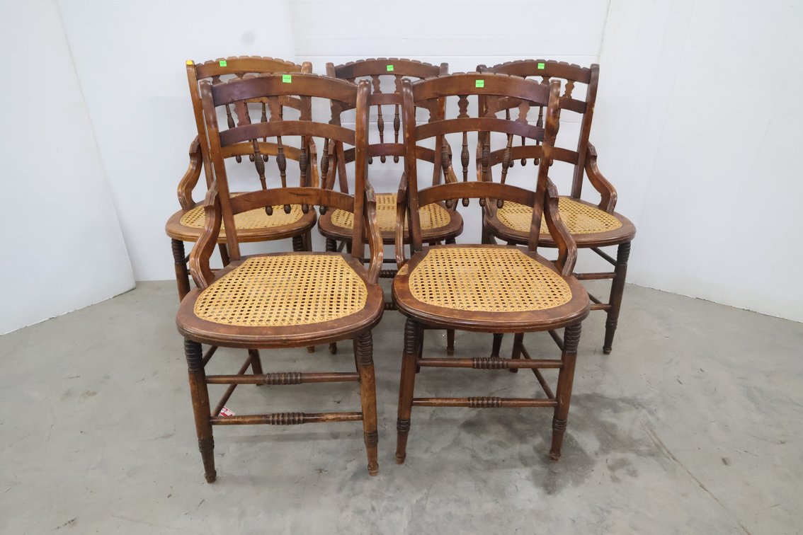 Cane Bottom Side Chairs