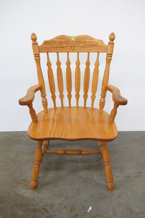 Oak Captains Chair