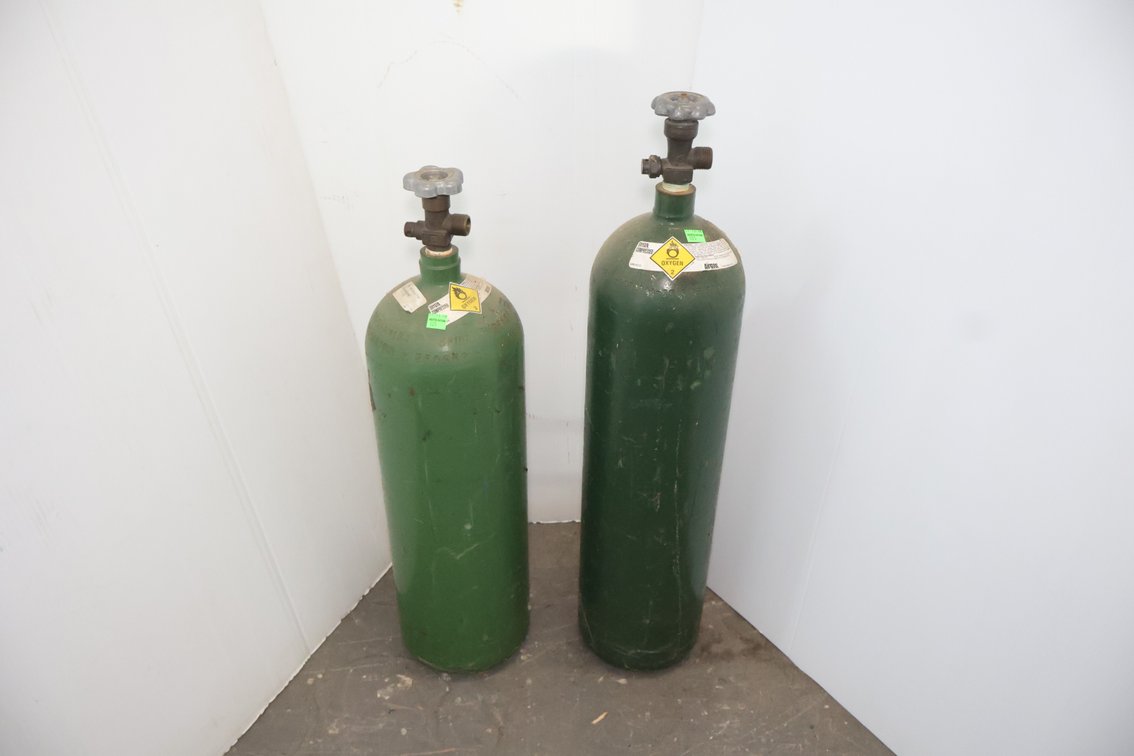 Two Oxygen Tanks