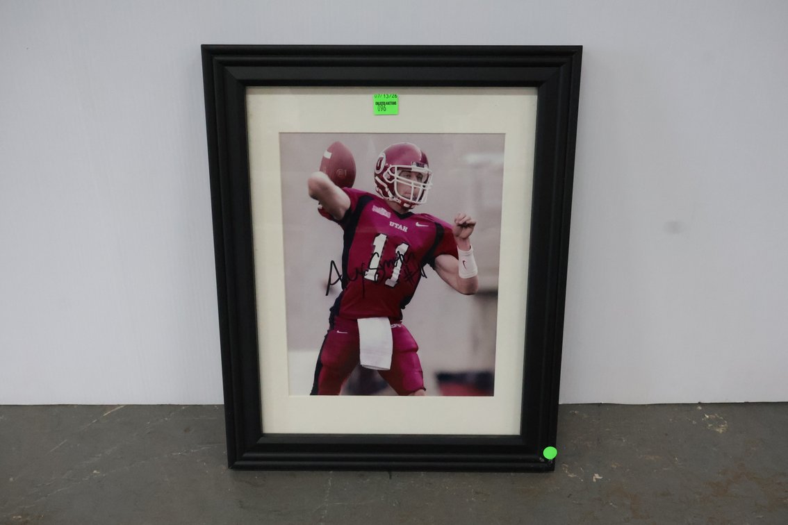 Alex Smith Framed Photo