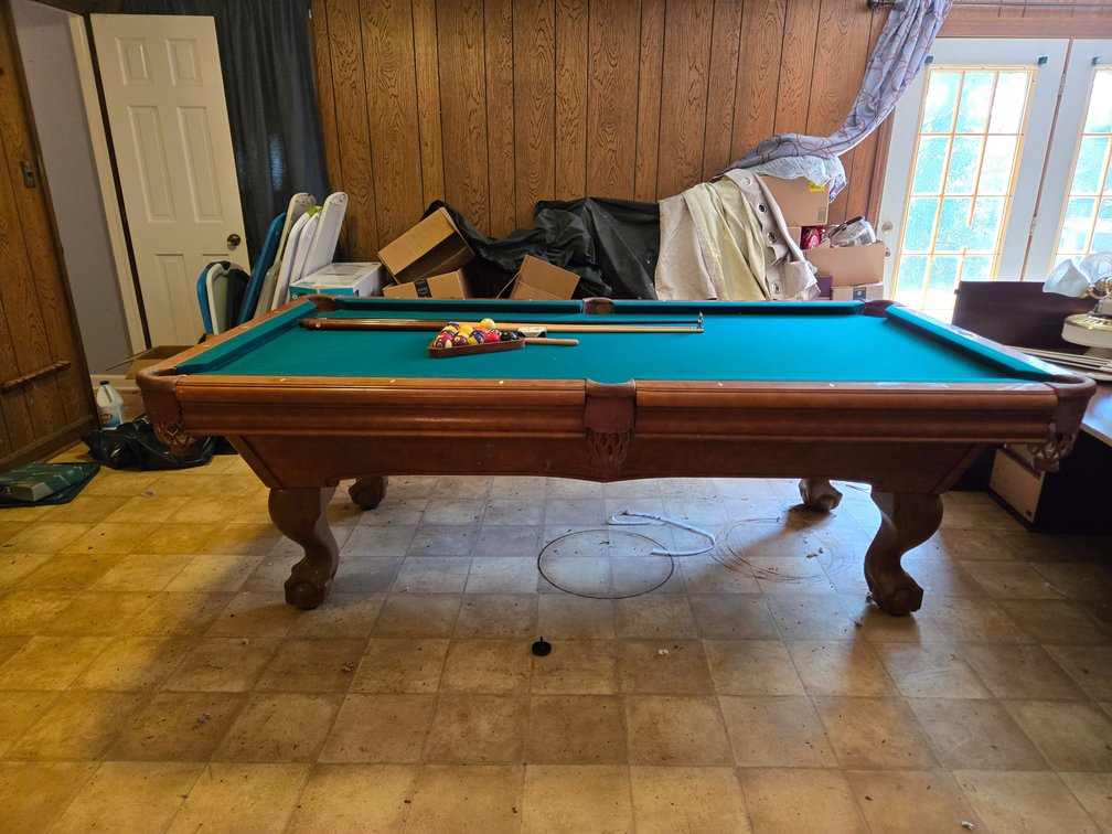 Brunswick Slate Top Pool Table