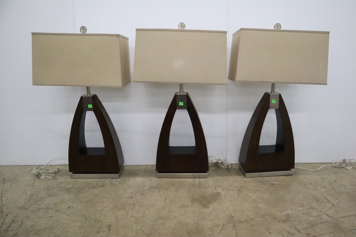 Three Table Lamps