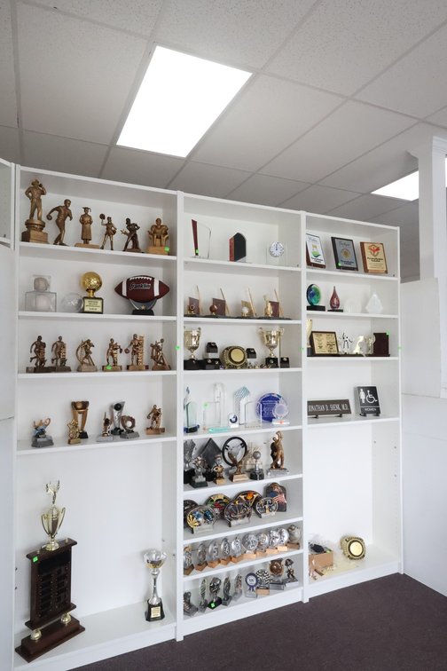 (3) Bookshelves