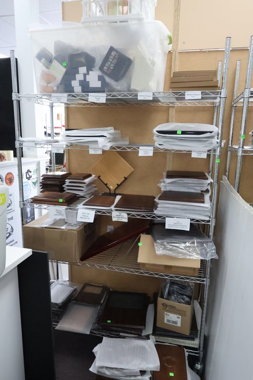 Wire Shelf With Casters