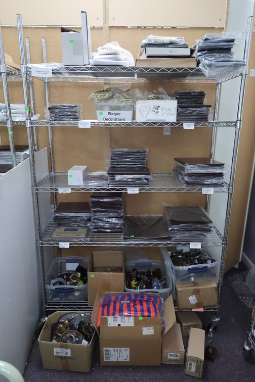 Contents of Wire Shelf